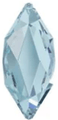 Swarovski marquise Aquamarine -hammaskoru (2 kpl)