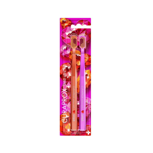 CURAPROX CS 5460 Ultra Soft Love Edition -hammasharja (2 kpl)