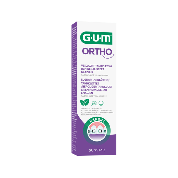 GUM Ortho fluorihammastahna