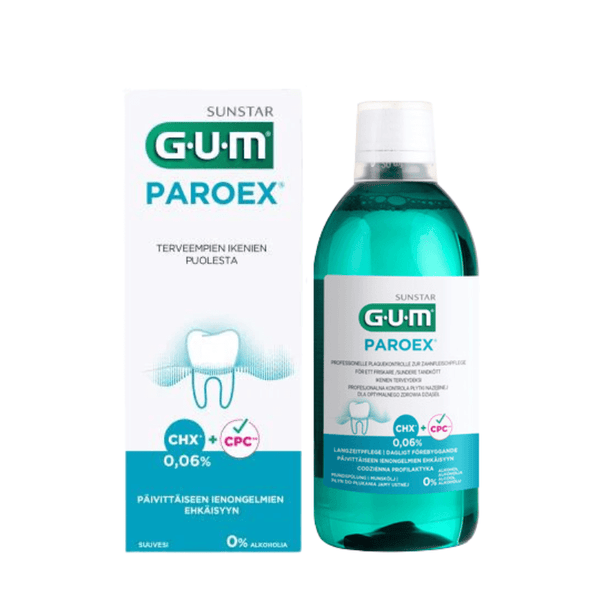 GUM PAROEX 0,06 % klooriheksidiinisuuvesi