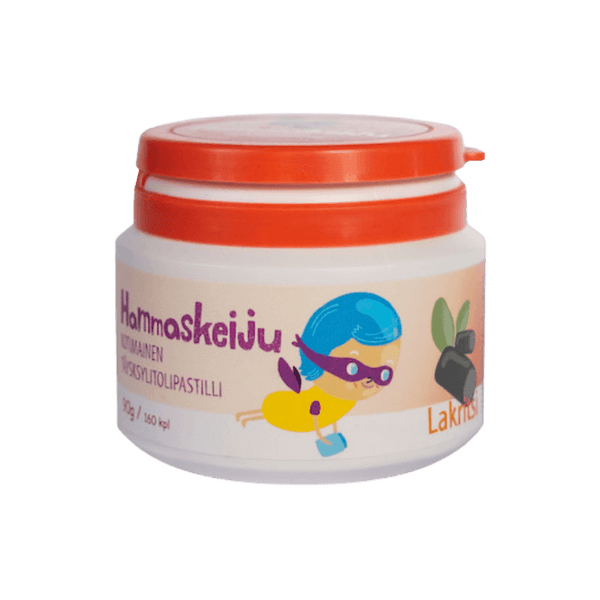 Hammaskeiju ksylitolipastilli Lakritsi