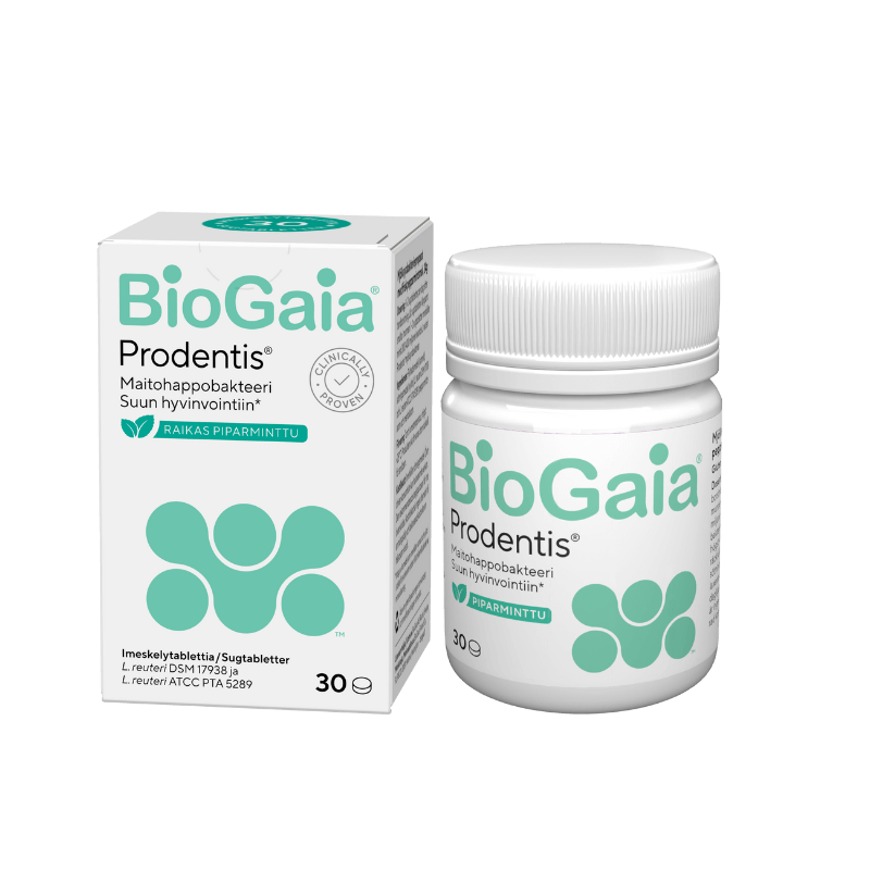 BioGaia Prodentis -maitohappobakteeri 30 tablettia
