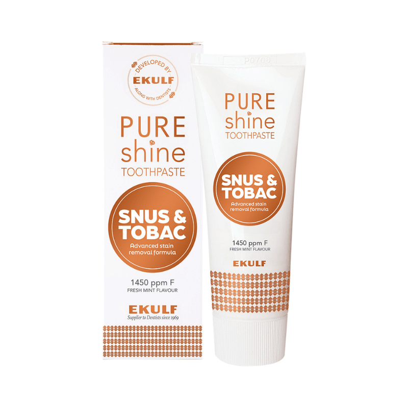 Ekulf Pure shine Snus & Tobac -hammastahna