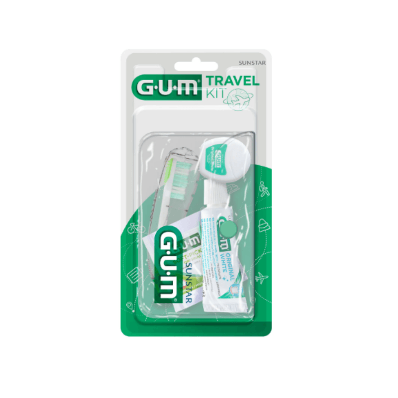 GUM Travel Kit -matkahammasharjasetti