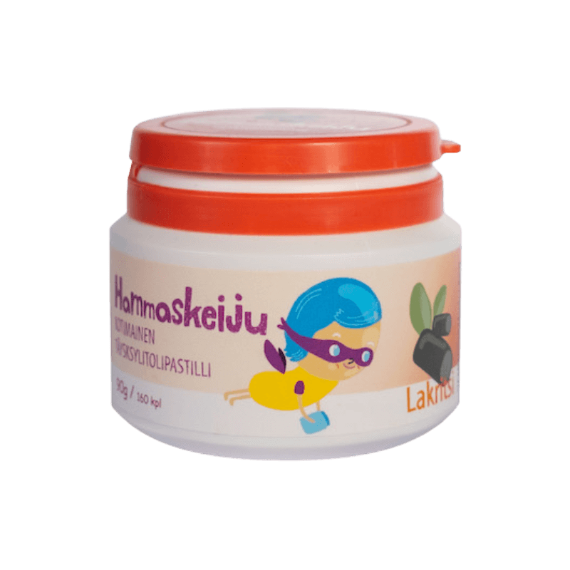 Hammaskeiju ksylitolipastilli Lakritsi