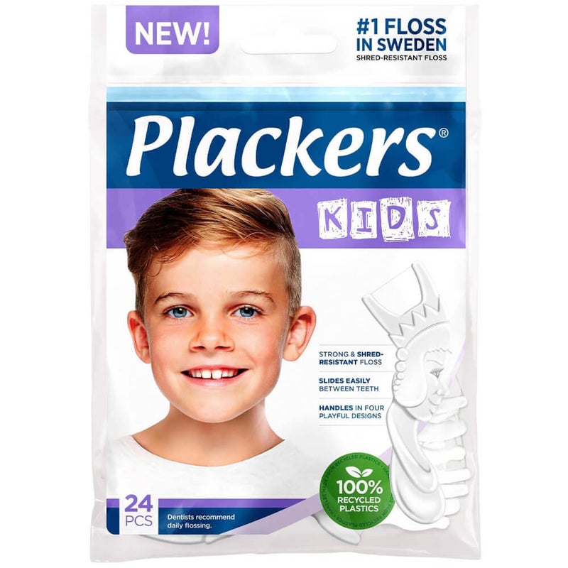 Plackers Kids hammaslankain 24 kpl