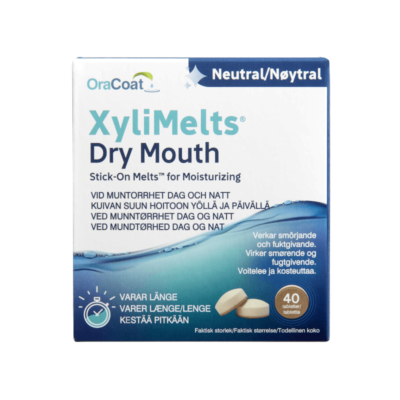 XyliMelts Dry Mouth Neutral 40 kpl