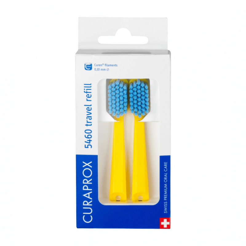 CURAPROX CS 5460 -matkahammasharjan vaihtop&auml;&auml; 2 kpl