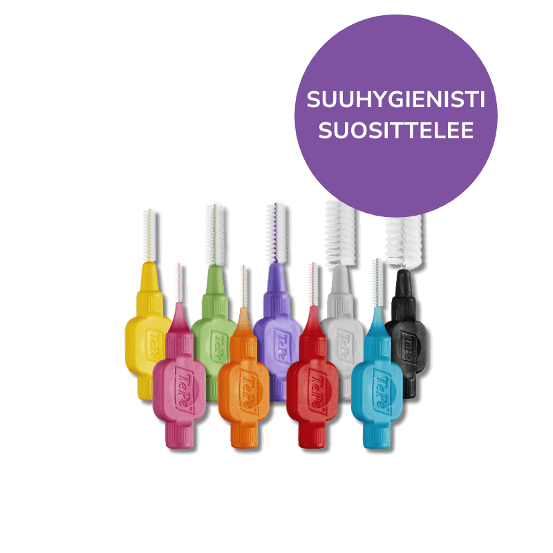 TePe hammasv&auml;liharja 0,4&ndash;1,5 mm 8 kpl