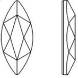 Swarovski marquise-hionta